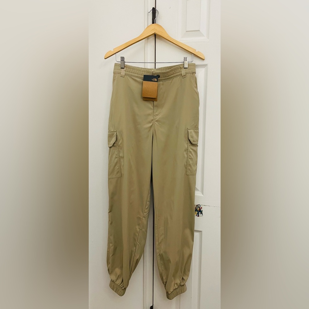 NEW The North Face Karakash Cargo Relaxed Pants SZ 12 Flax